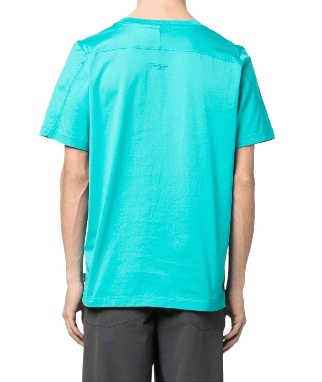 STONE ISLAND SHADOW PROJECT Голубая хлопковая футболка, фото 2