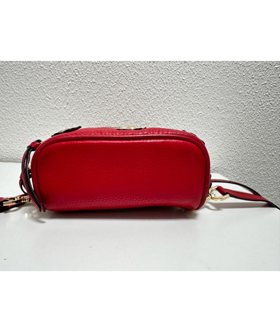 MICHAEL KORS Красный кожаный рюкзак, фото 8