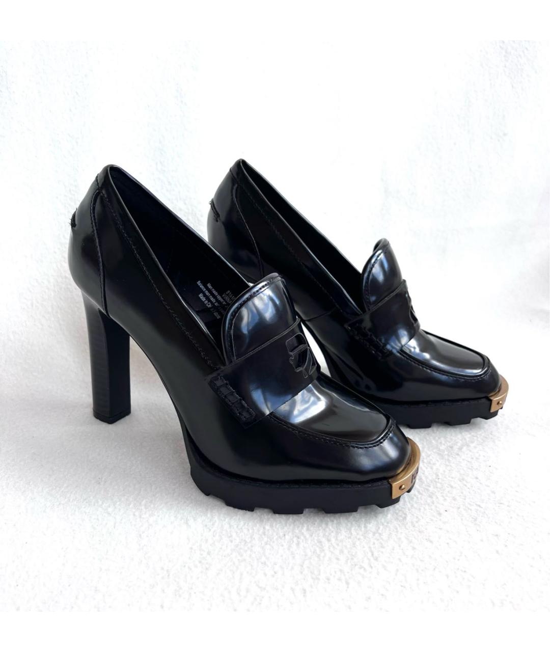 KARL LAGERFELD Черные туфли из искусственной кожи, фото 7