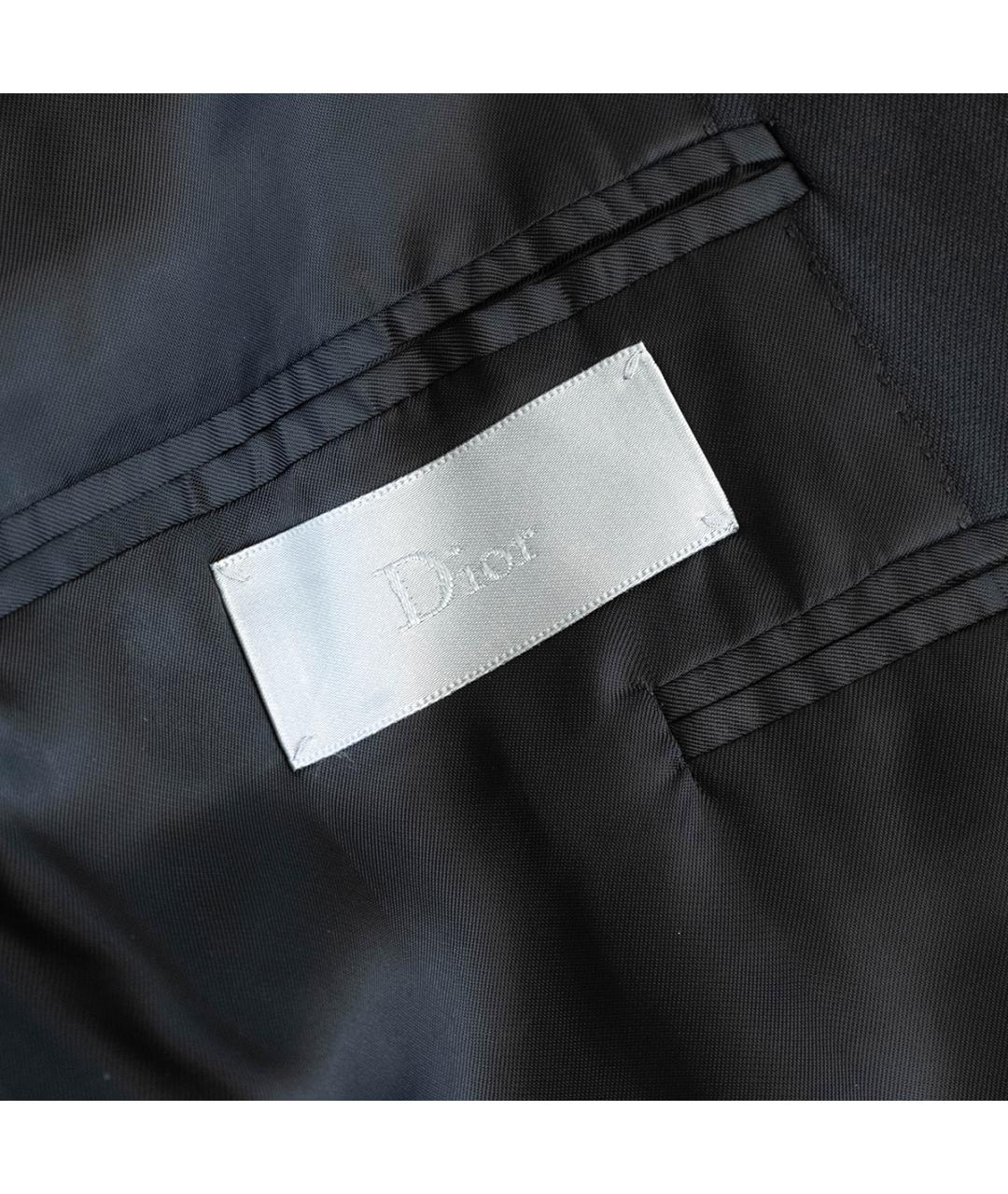 CHRISTIAN DIOR PRE-OWNED Черный шерстяной пиджак, фото 6