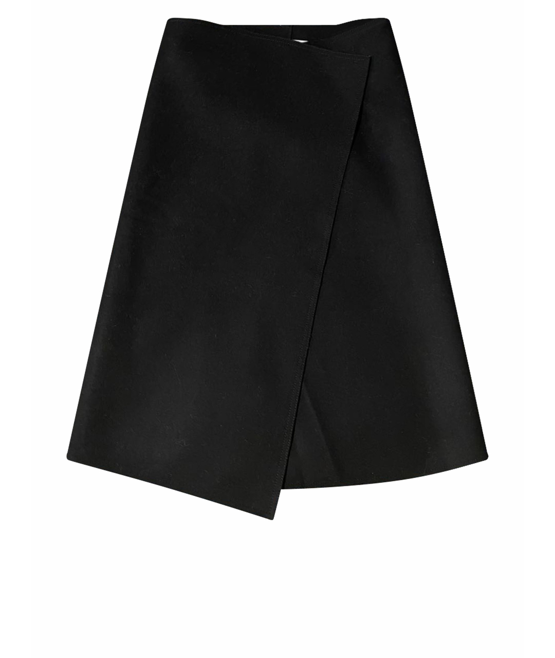 CELINE PRE-OWNED Черная шерстяная юбка миди, фото 1