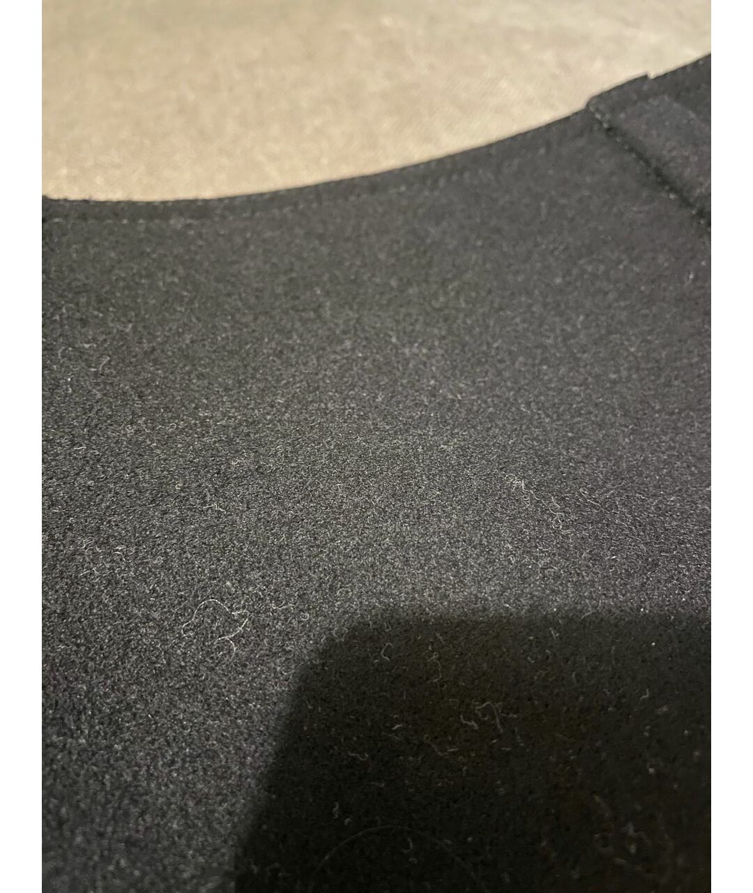 CELINE PRE-OWNED Черная шерстяная юбка миди, фото 3