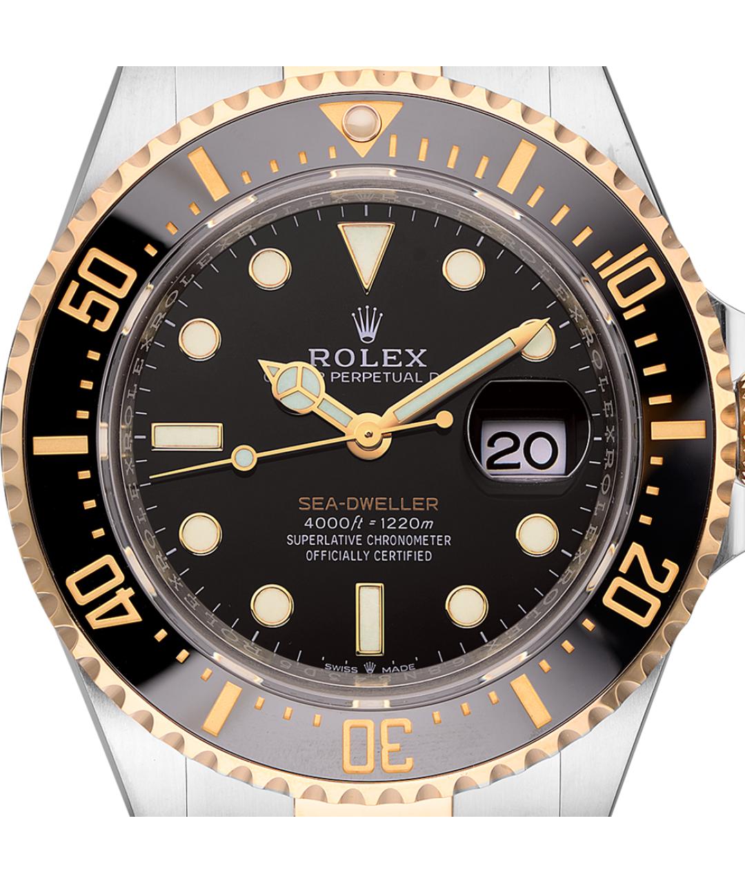 ROLEX Мульти часы из желтого золота, фото 2