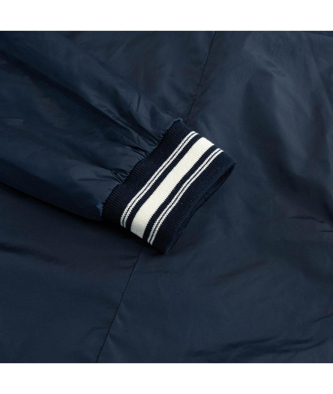 KITON Темно-синяя полиамидовая куртка, фото 5