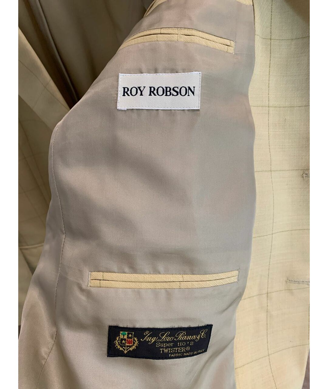 ROY ROBSON Желтый шерстяной пиджак, фото 5