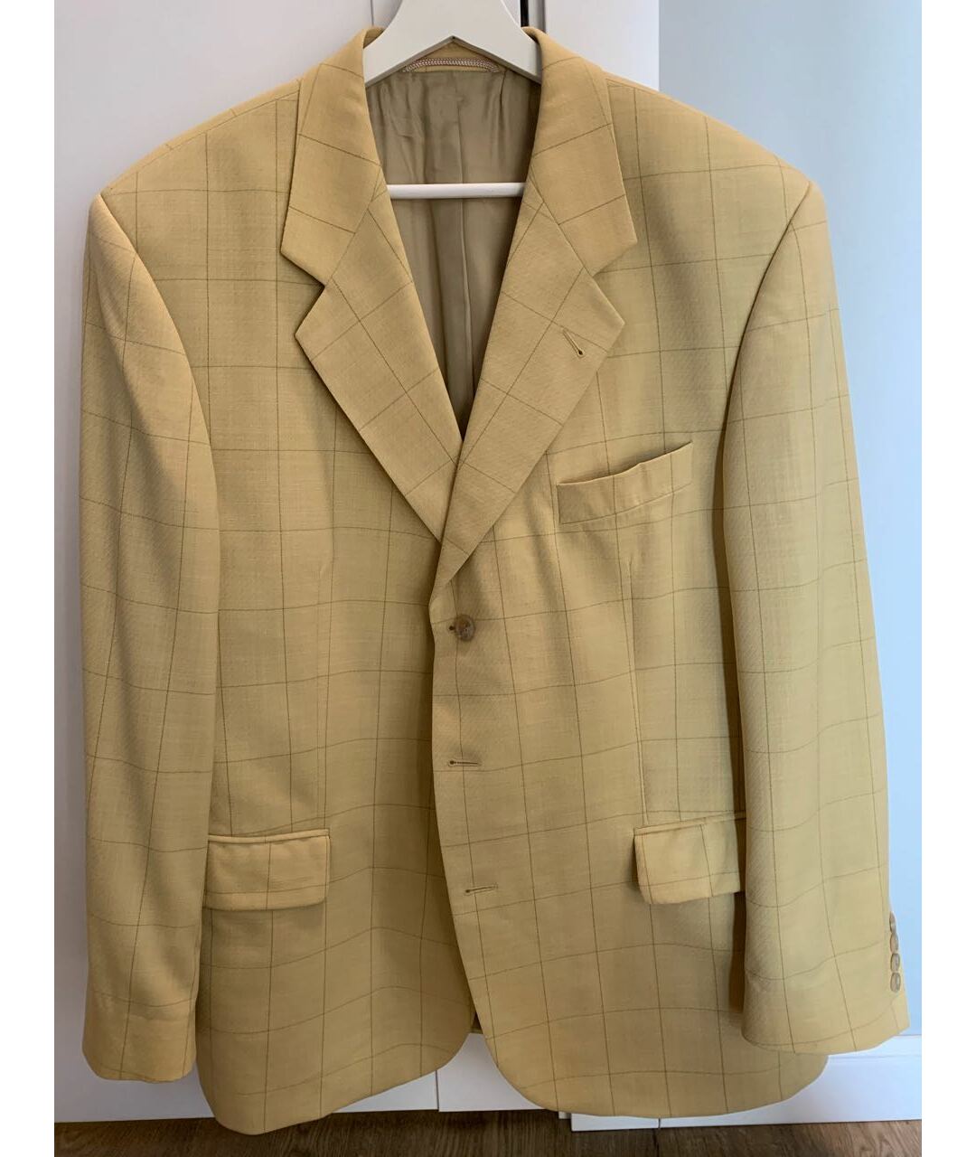 ROY ROBSON Желтый шерстяной пиджак, фото 7