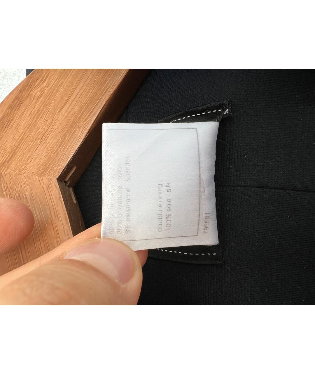 CHANEL PRE-OWNED Черный жакет/пиджак, фото 4