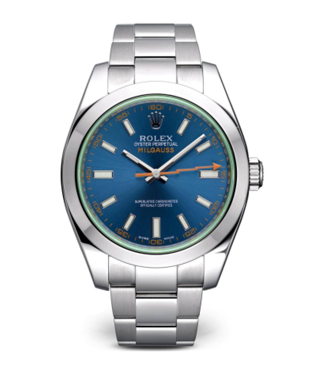 ROLEX Синие часы, фото 1