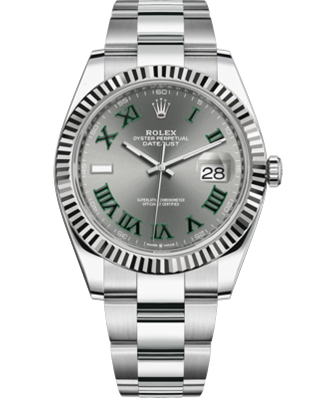 ROLEX Часы из белого золота, фото 1