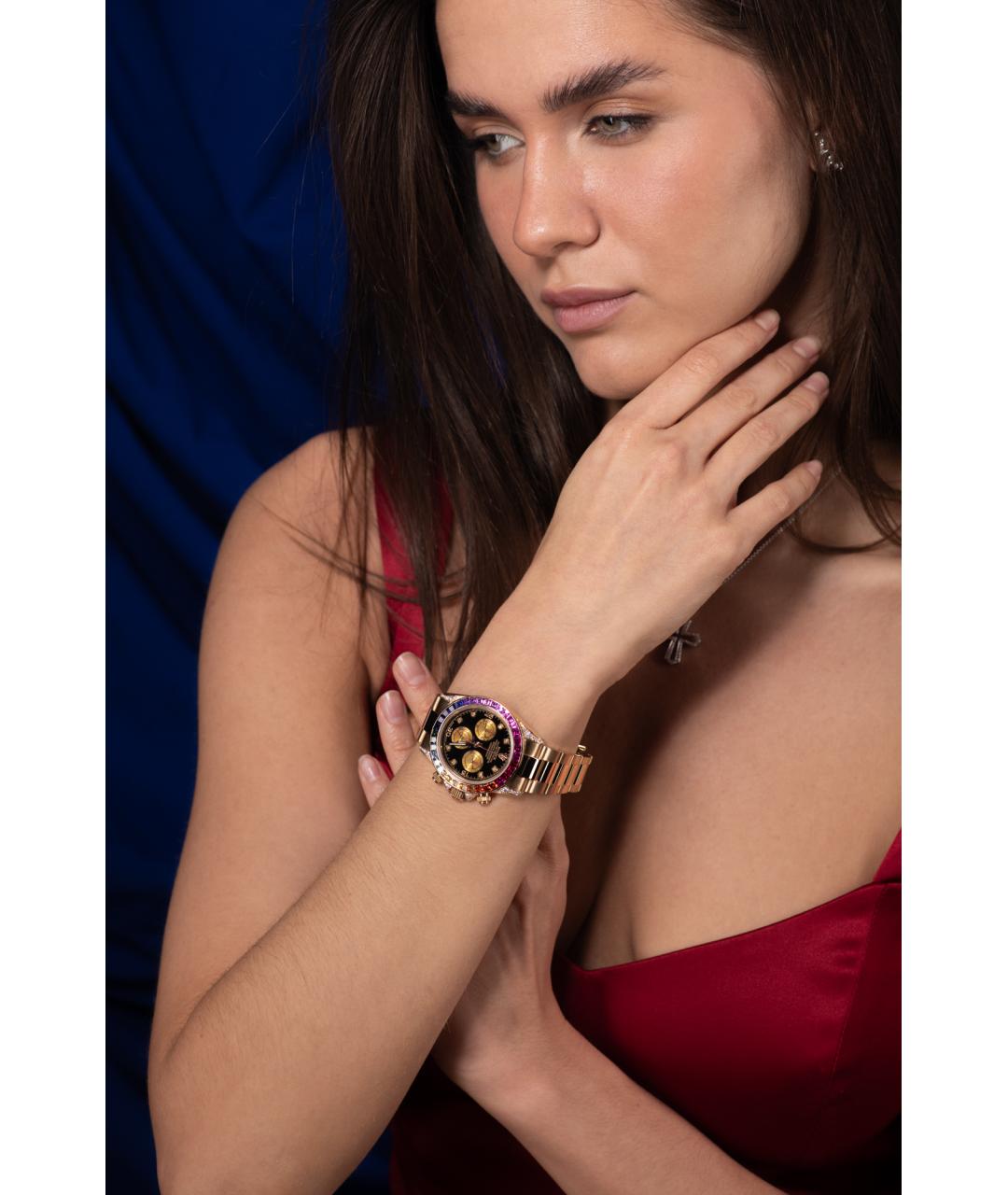 ROLEX Золотые часы из желтого золота, фото 2