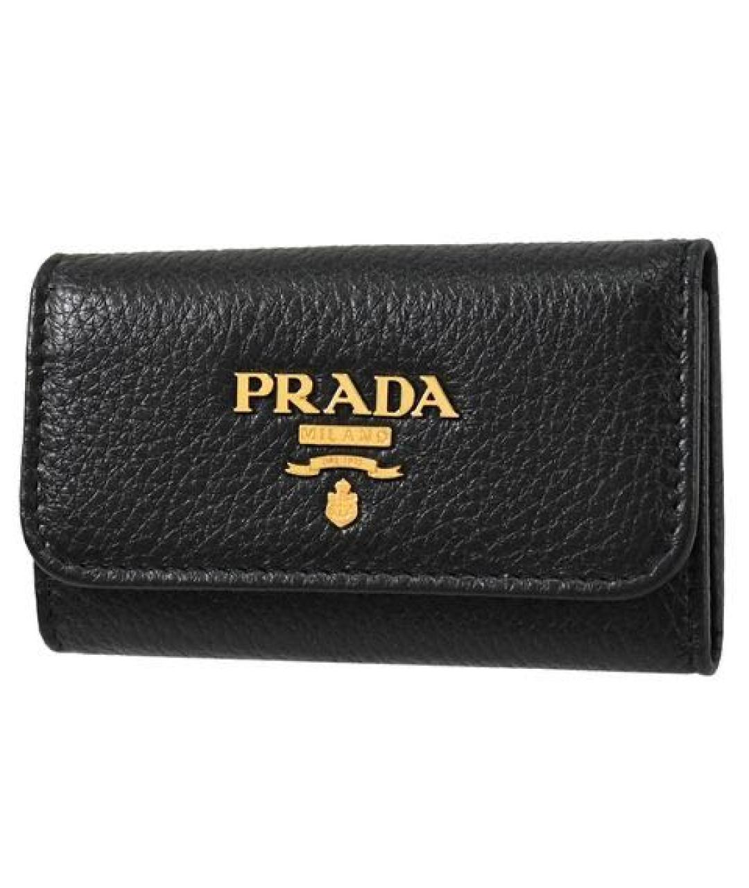 PRADA Черная ключница, фото 1