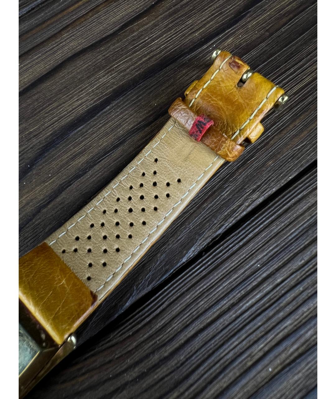 ROLEX Белые часы из желтого золота, фото 8