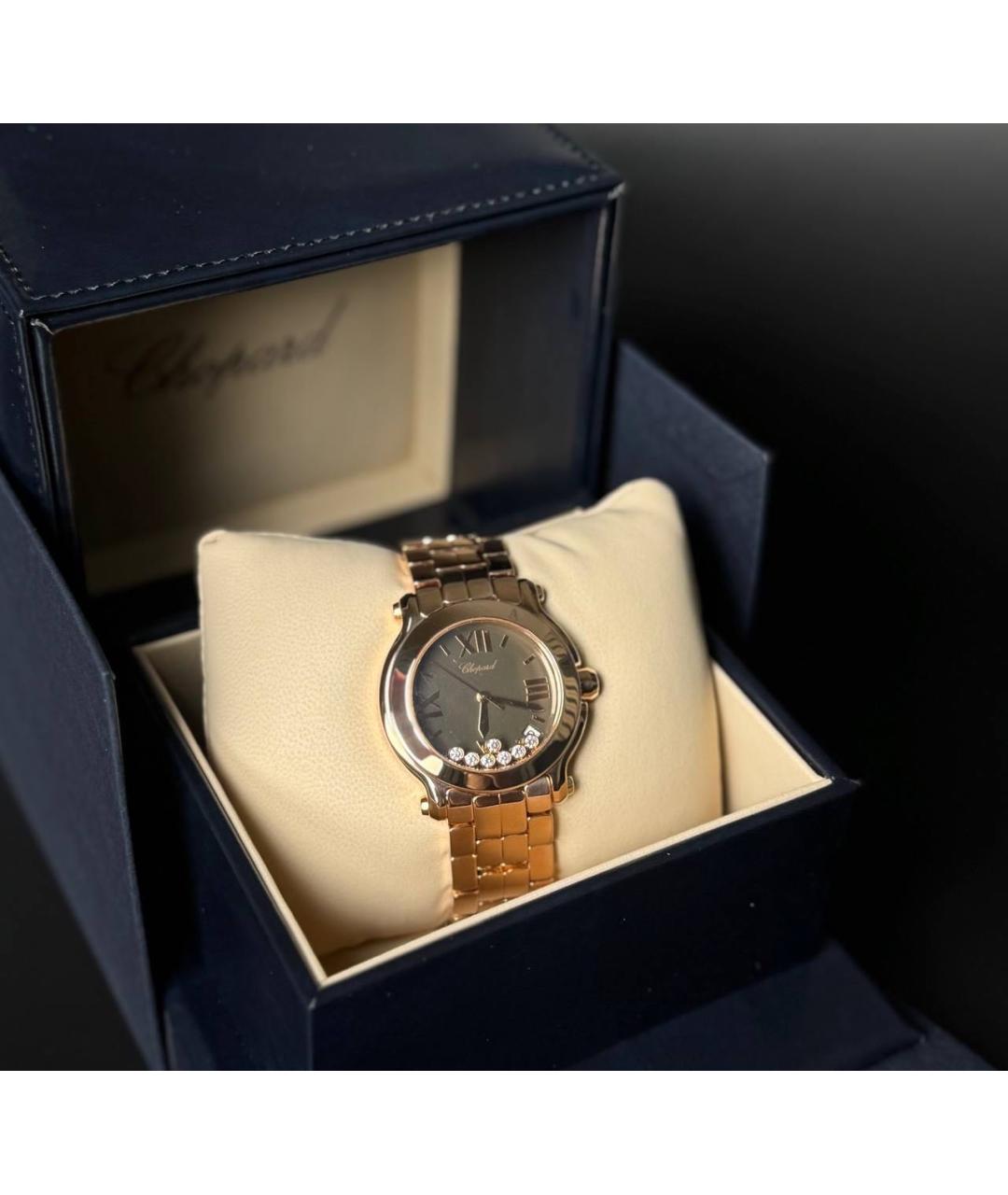 CHOPARD Золотые часы из розового золота, фото 5
