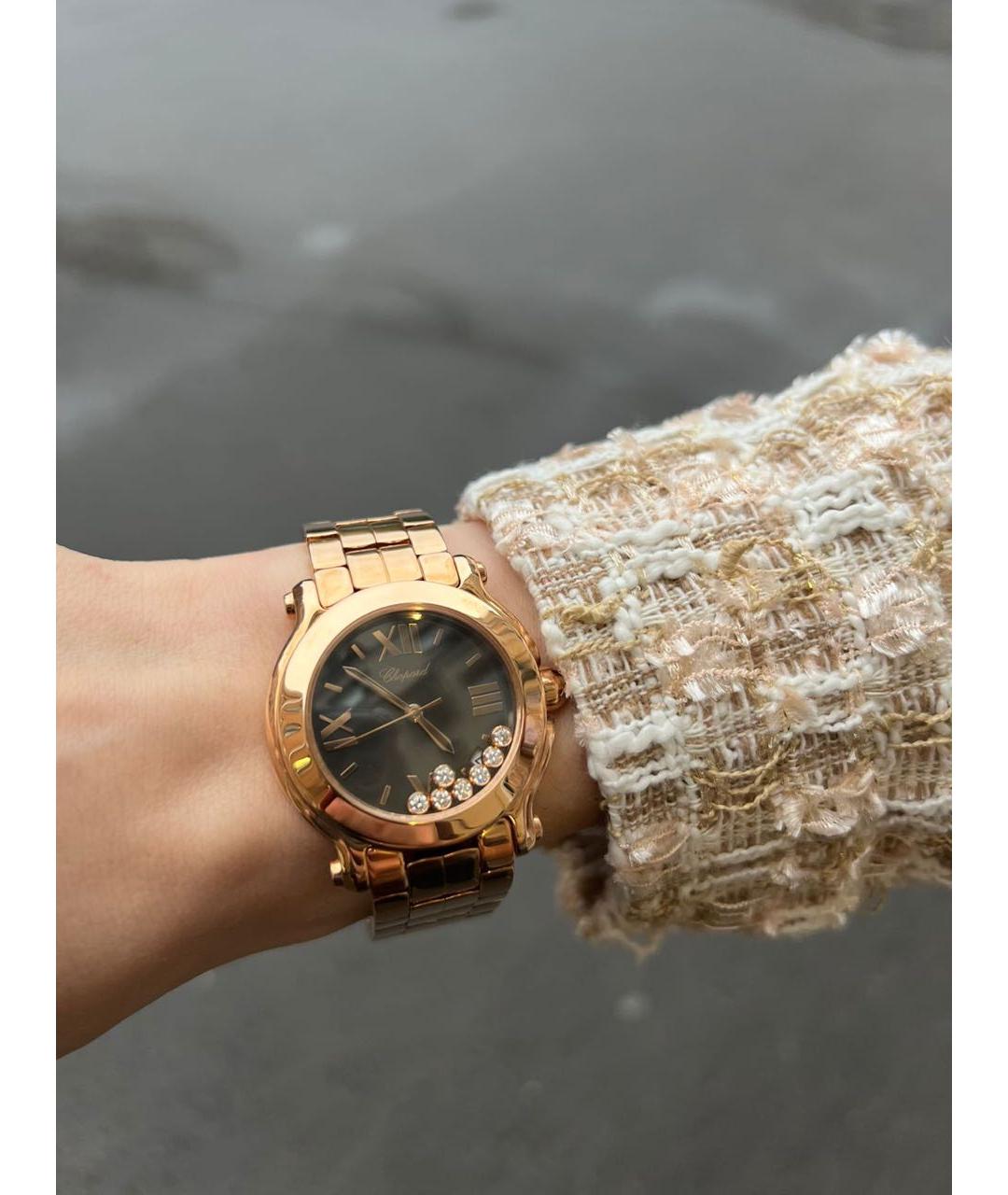 CHOPARD Золотые часы из розового золота, фото 6