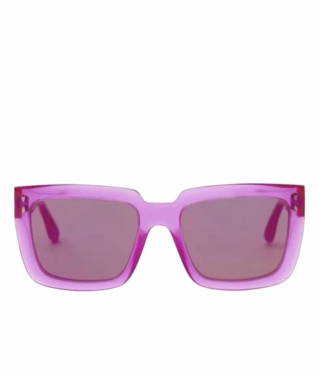 ISABEL MARANT Розовые пластиковые солнцезащитные очки, фото 1
