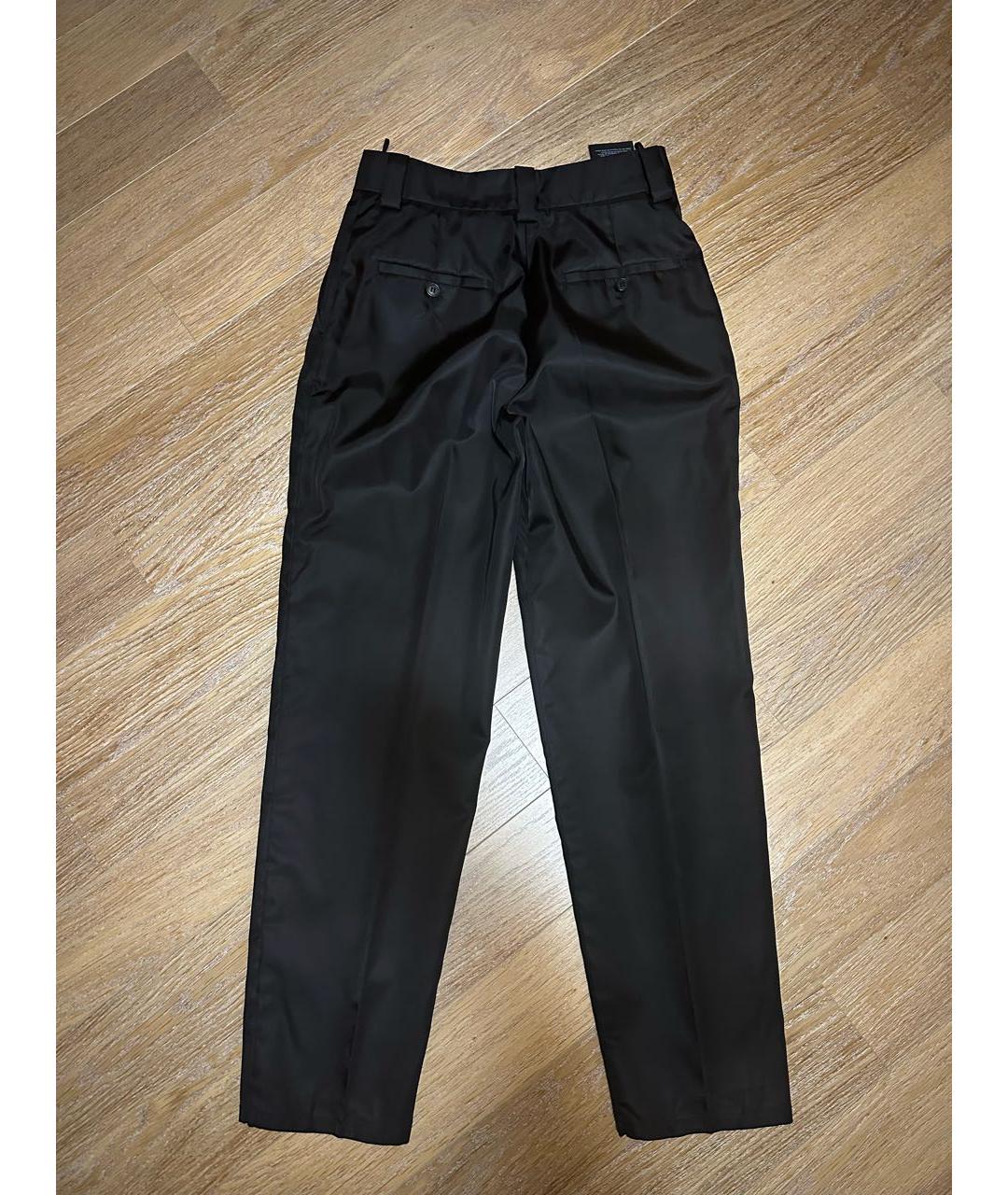 PRADA Черные прямые брюки, фото 2