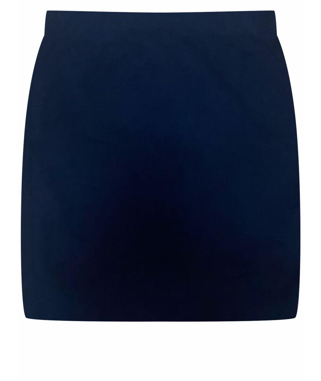 MARC CAIN Черная хлопковая юбка мини, фото 1