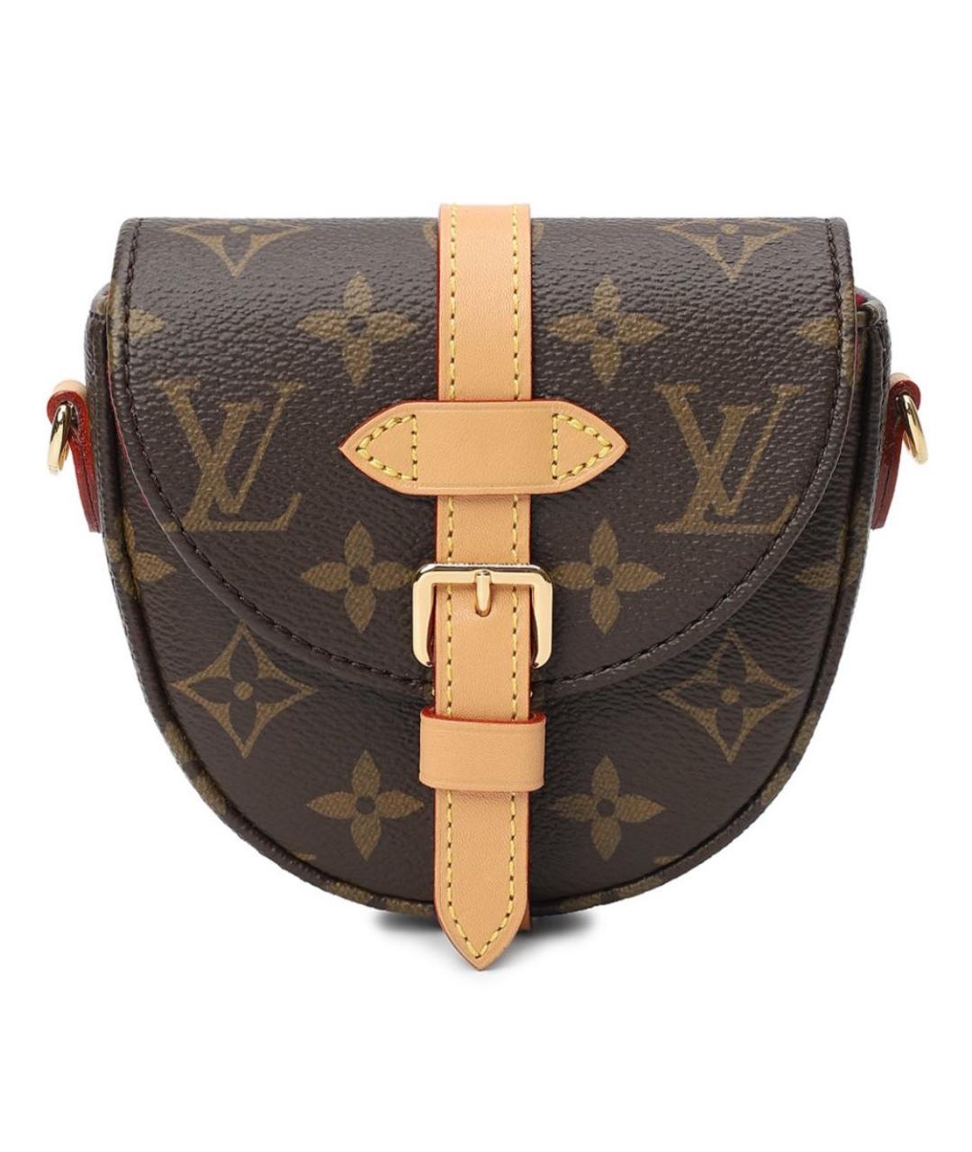 LOUIS VUITTON PRE-OWNED Коричневая сумка через плечо, фото 1