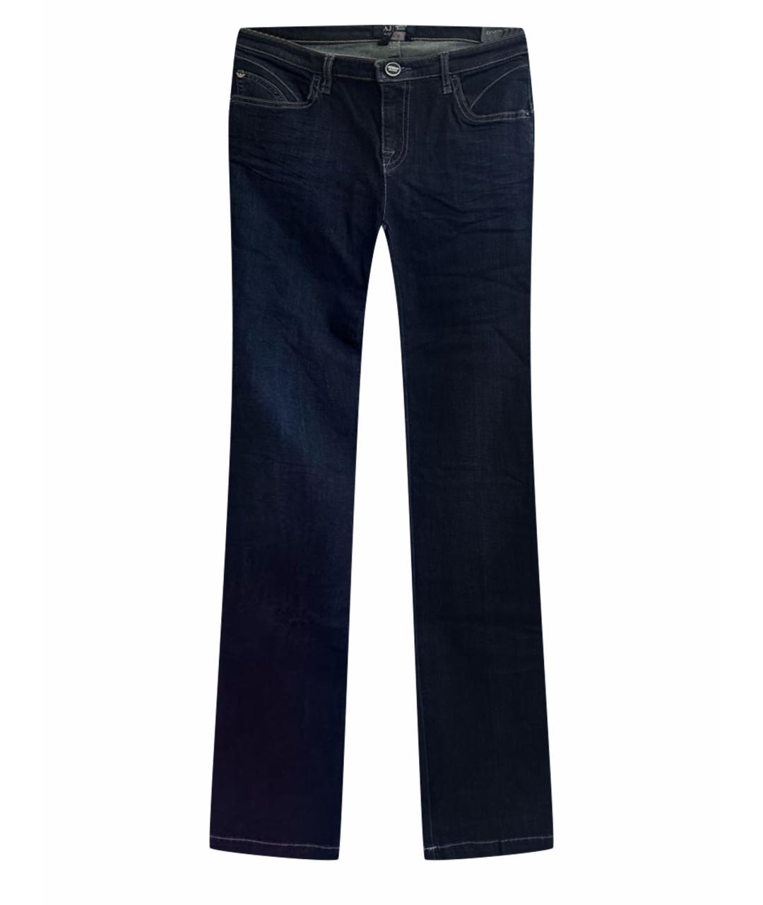 ARMANI JEANS Темно-синие джинсы клеш, фото 1