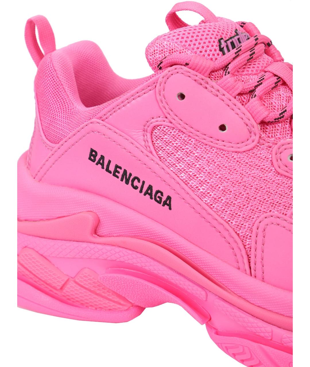 BALENCIAGA Розовые кроссовки, фото 7