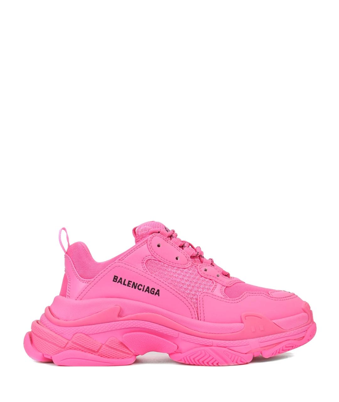 BALENCIAGA Розовые кроссовки, фото 1