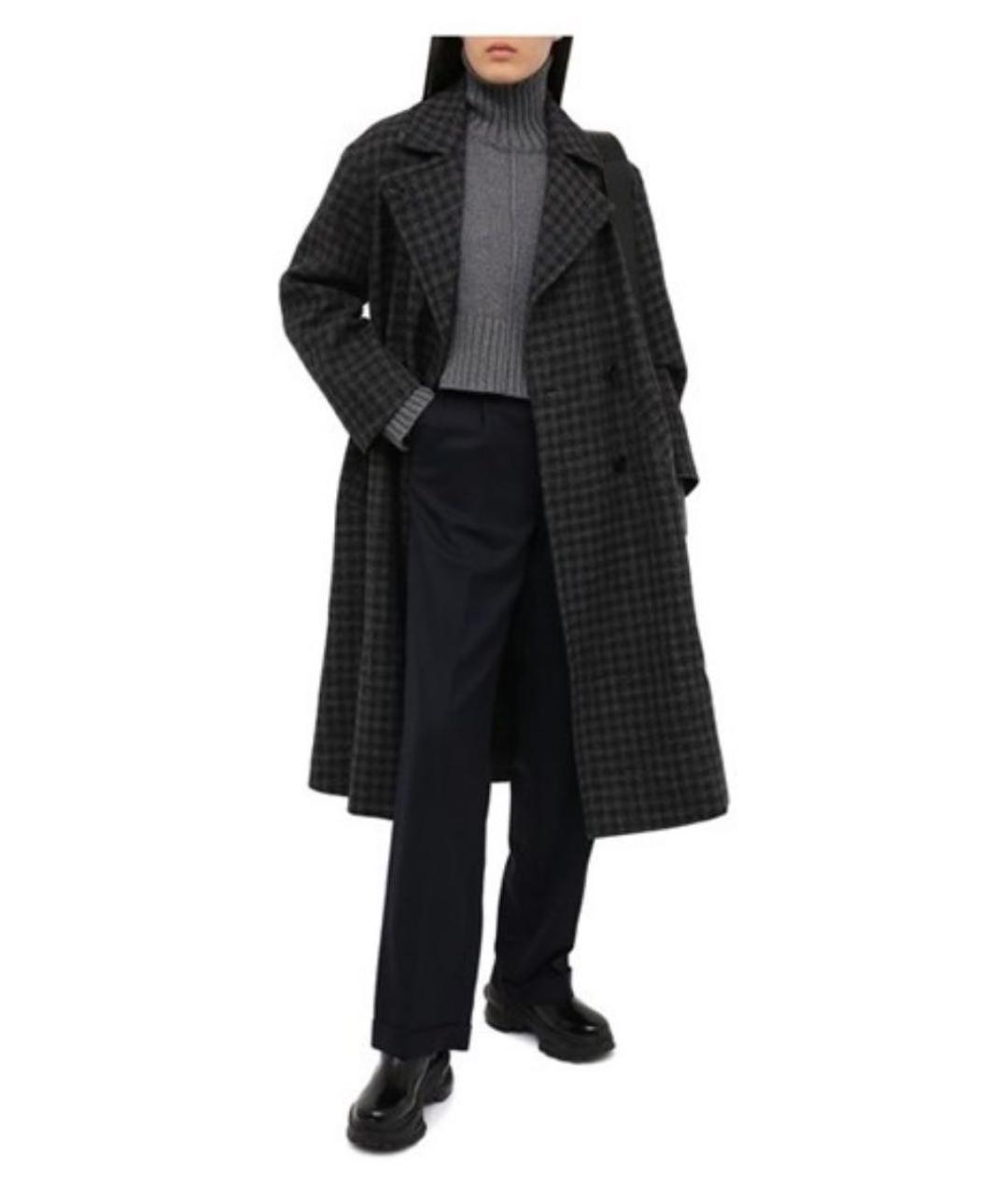 PROENZA SCHOULER Серое шерстяное пальто, фото 4