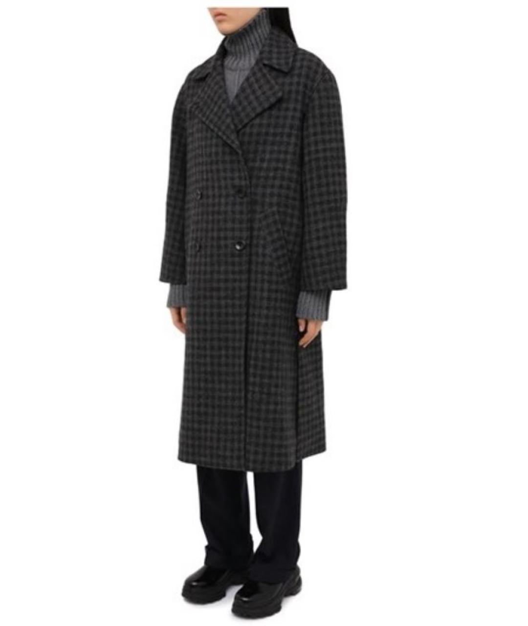 PROENZA SCHOULER Серое шерстяное пальто, фото 3
