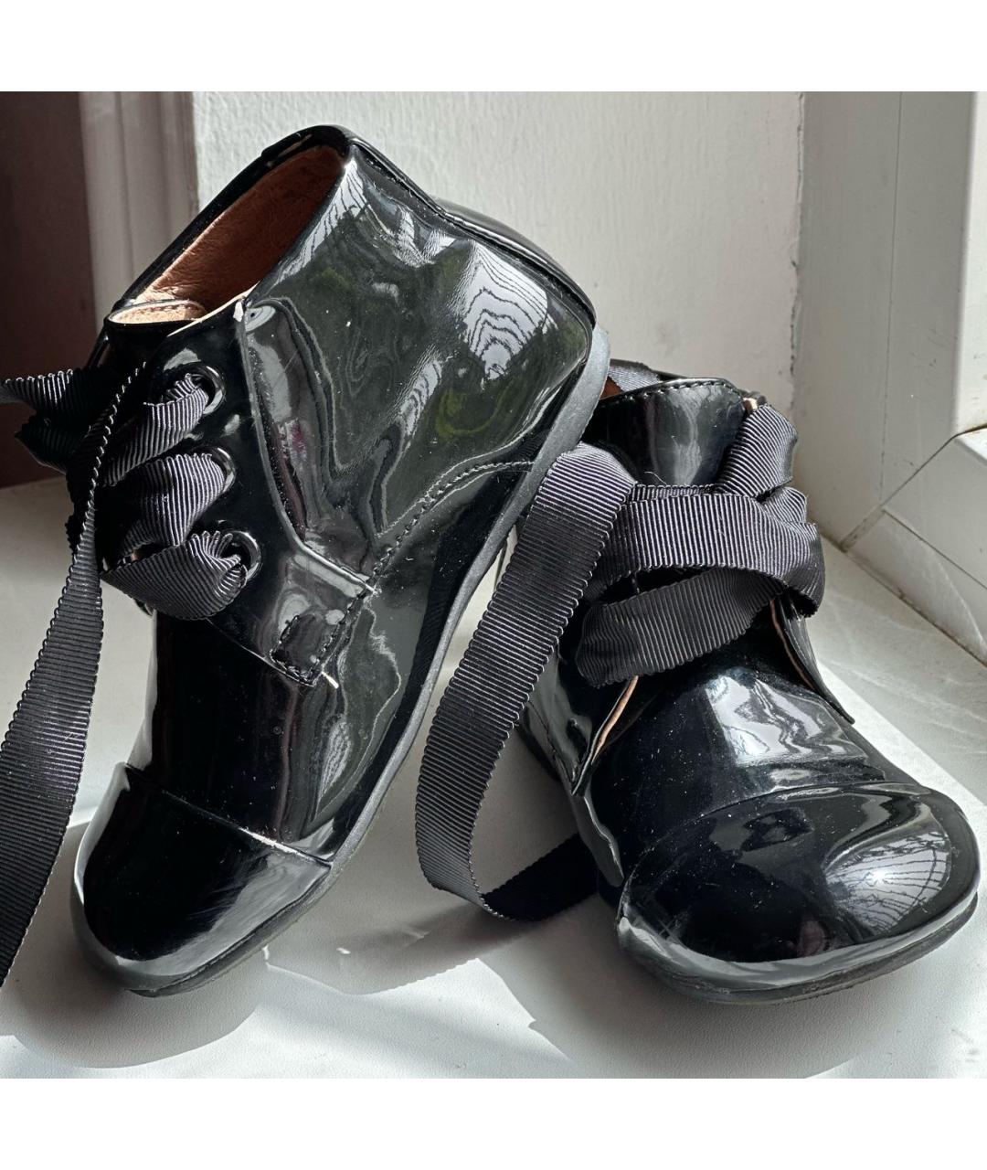 Age Of Innocence Черные ботинки из лакированной кожи, фото 2