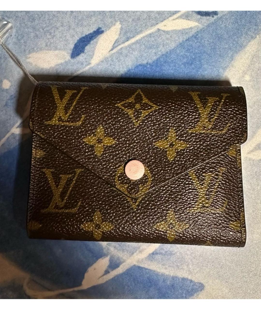 LOUIS VUITTON PRE-OWNED Коричневый кошелек, фото 9