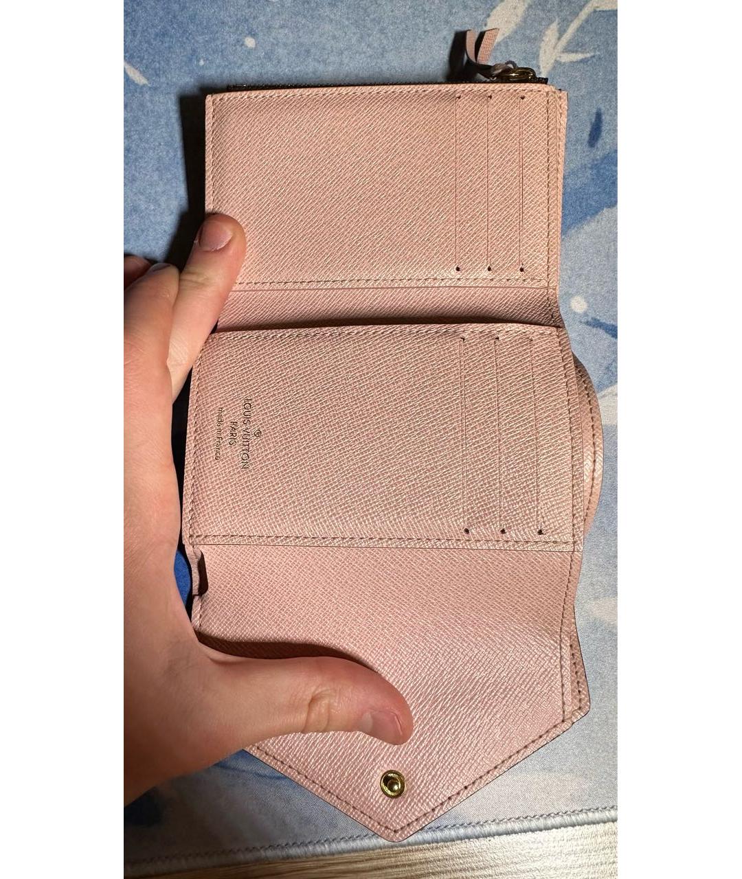 LOUIS VUITTON PRE-OWNED Коричневый кошелек, фото 4