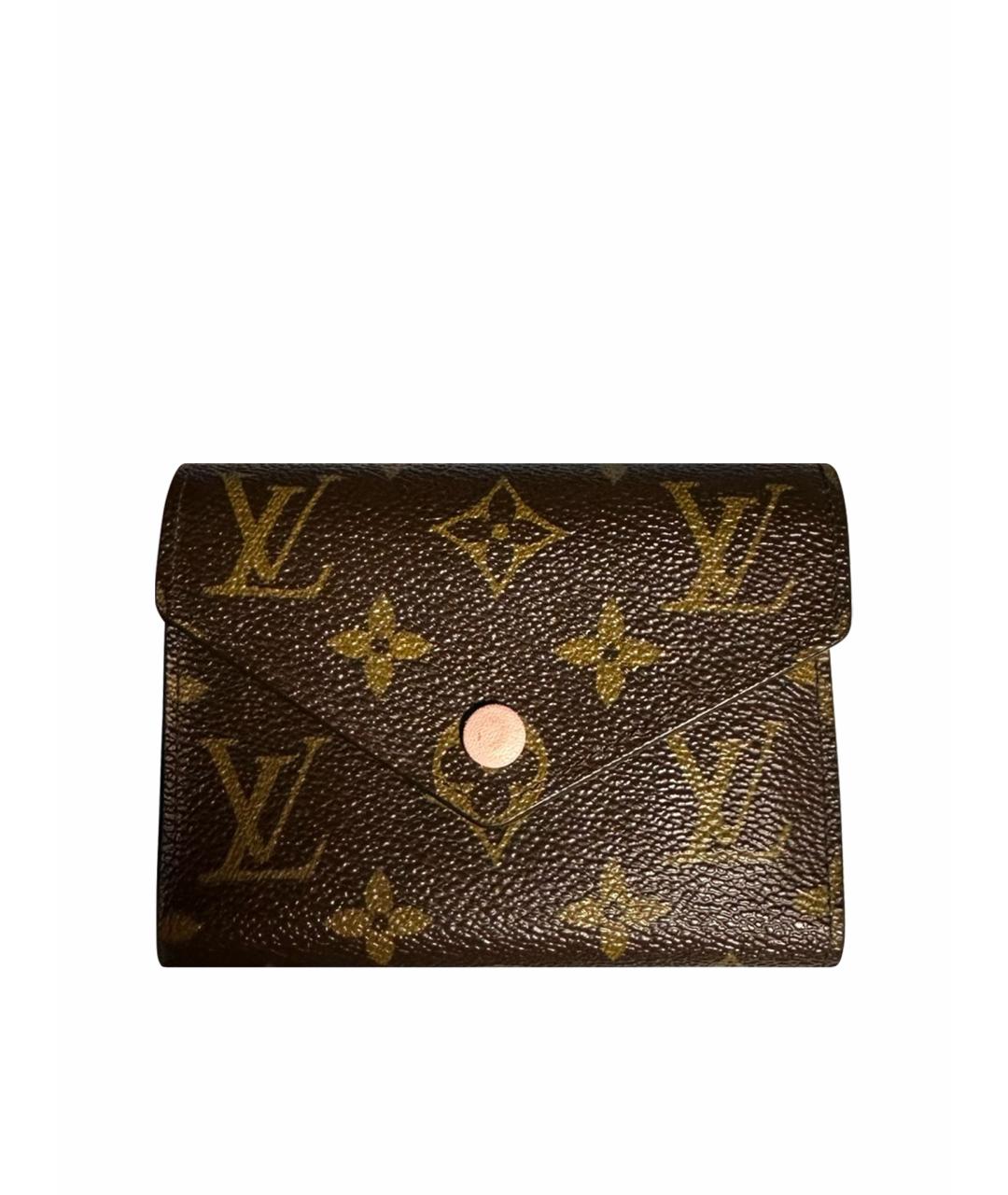 LOUIS VUITTON PRE-OWNED Коричневый кошелек, фото 1