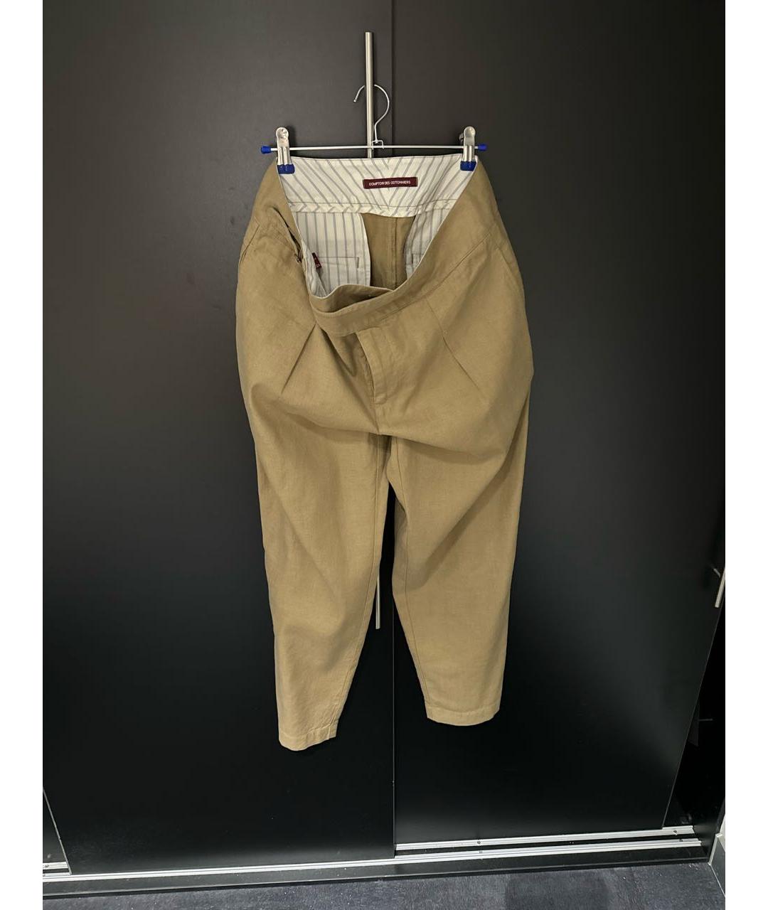 COMPAGNIE DE PROVENCE Горчичные брюки широкие, фото 2