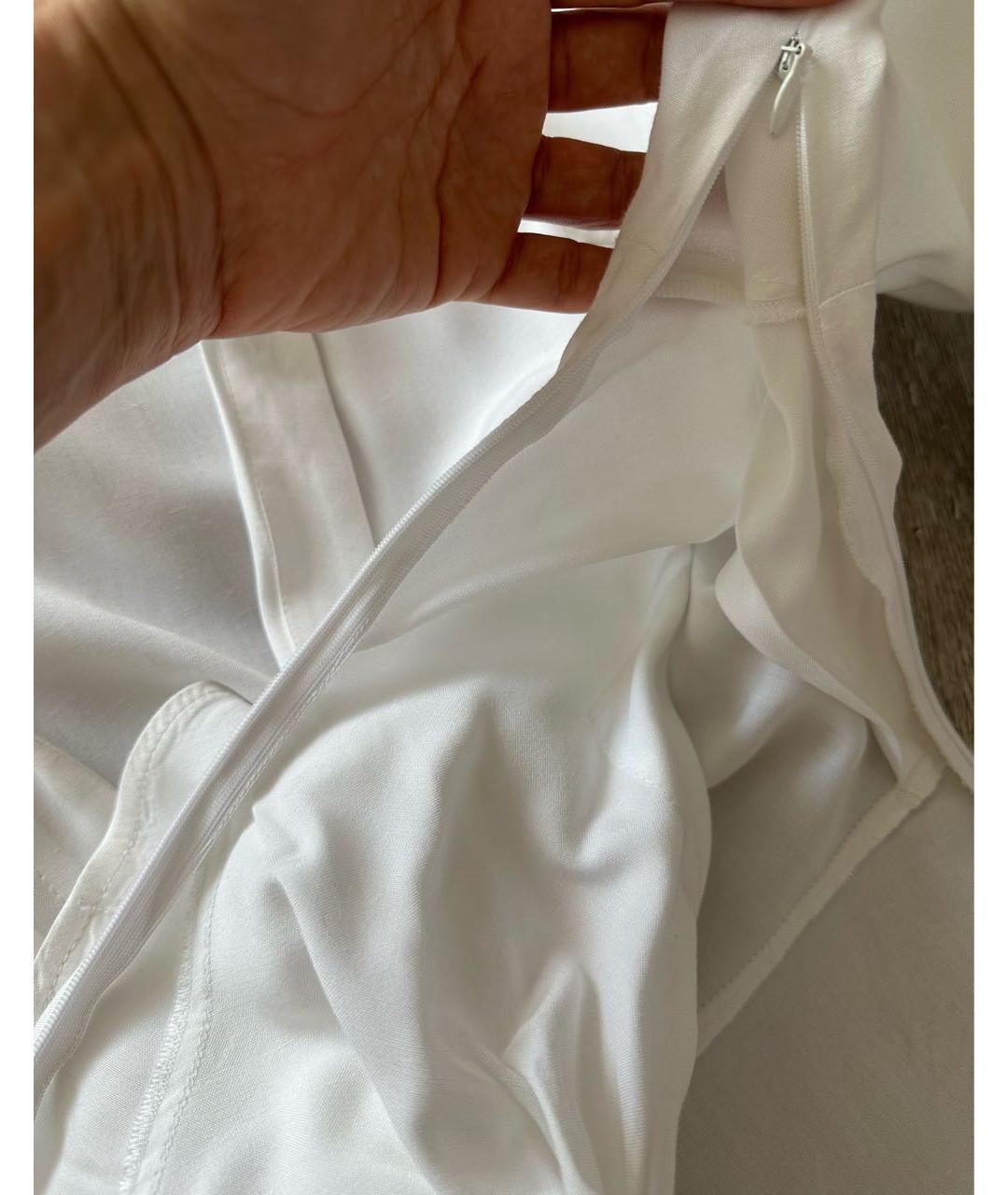 JACQUEMUS Белая хлопковая блузы, фото 7