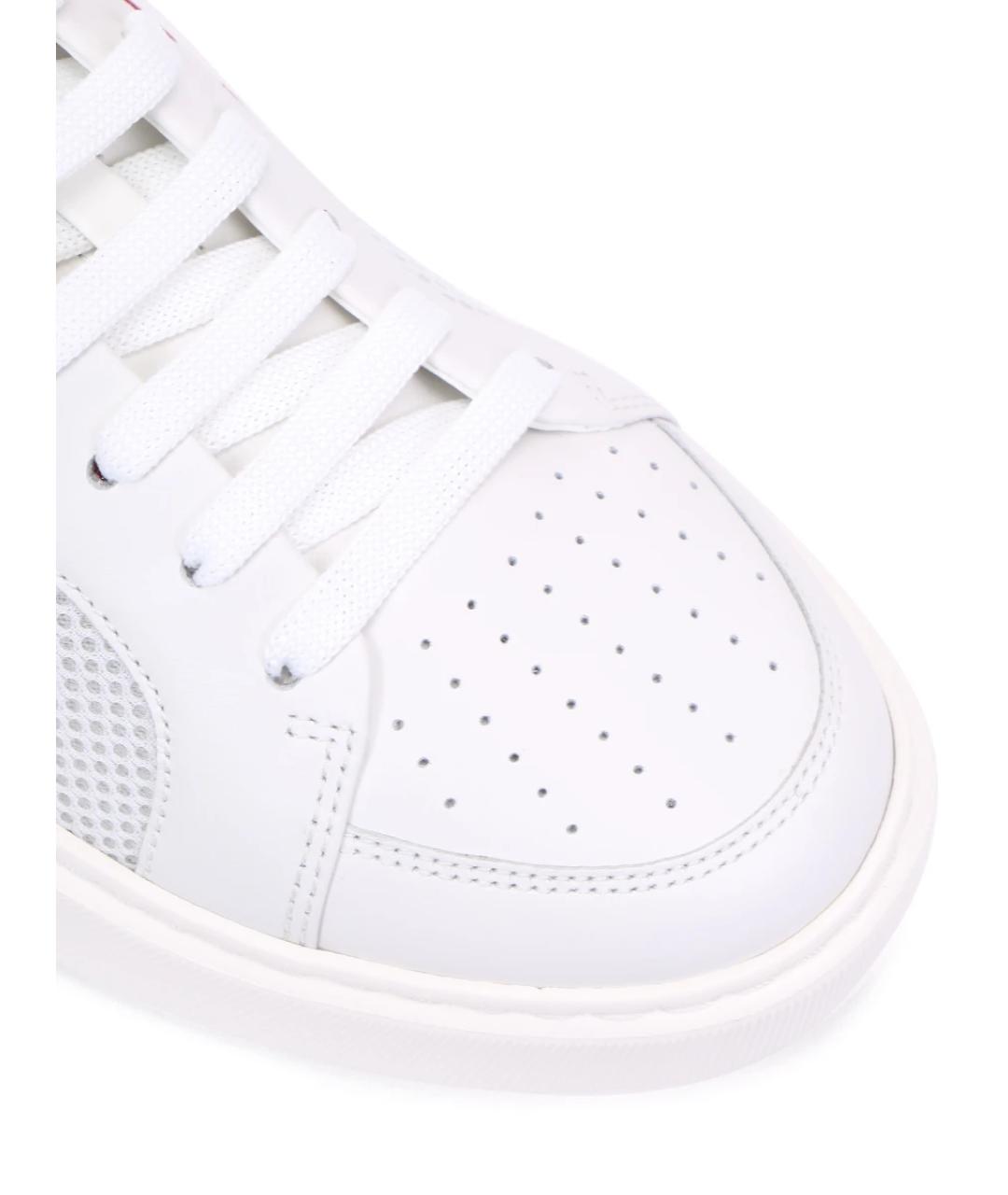 BALLY Белые низкие кроссовки / кеды, фото 5