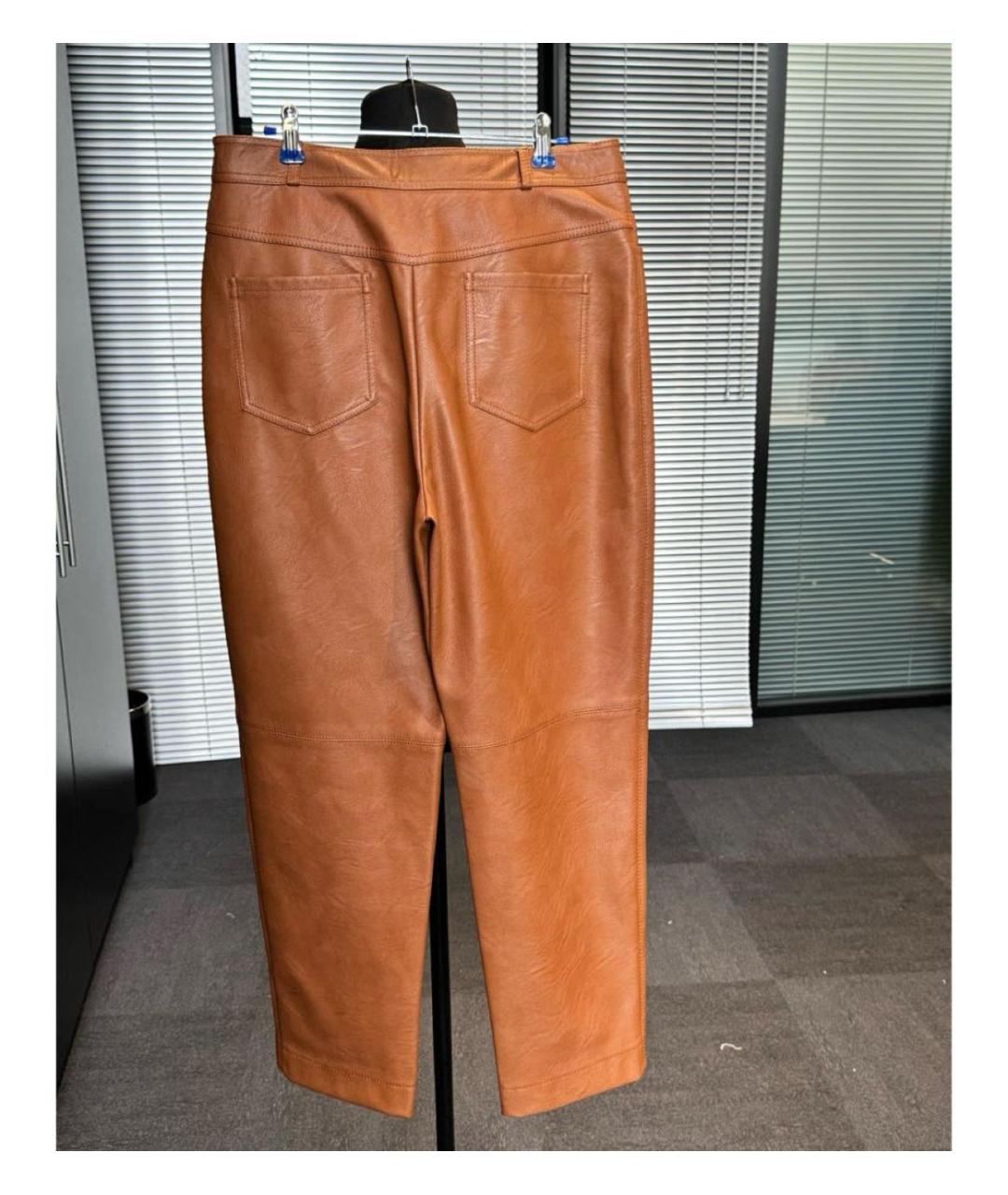 STELLA MCCARTNEY Оранжевое брюки широкие, фото 2