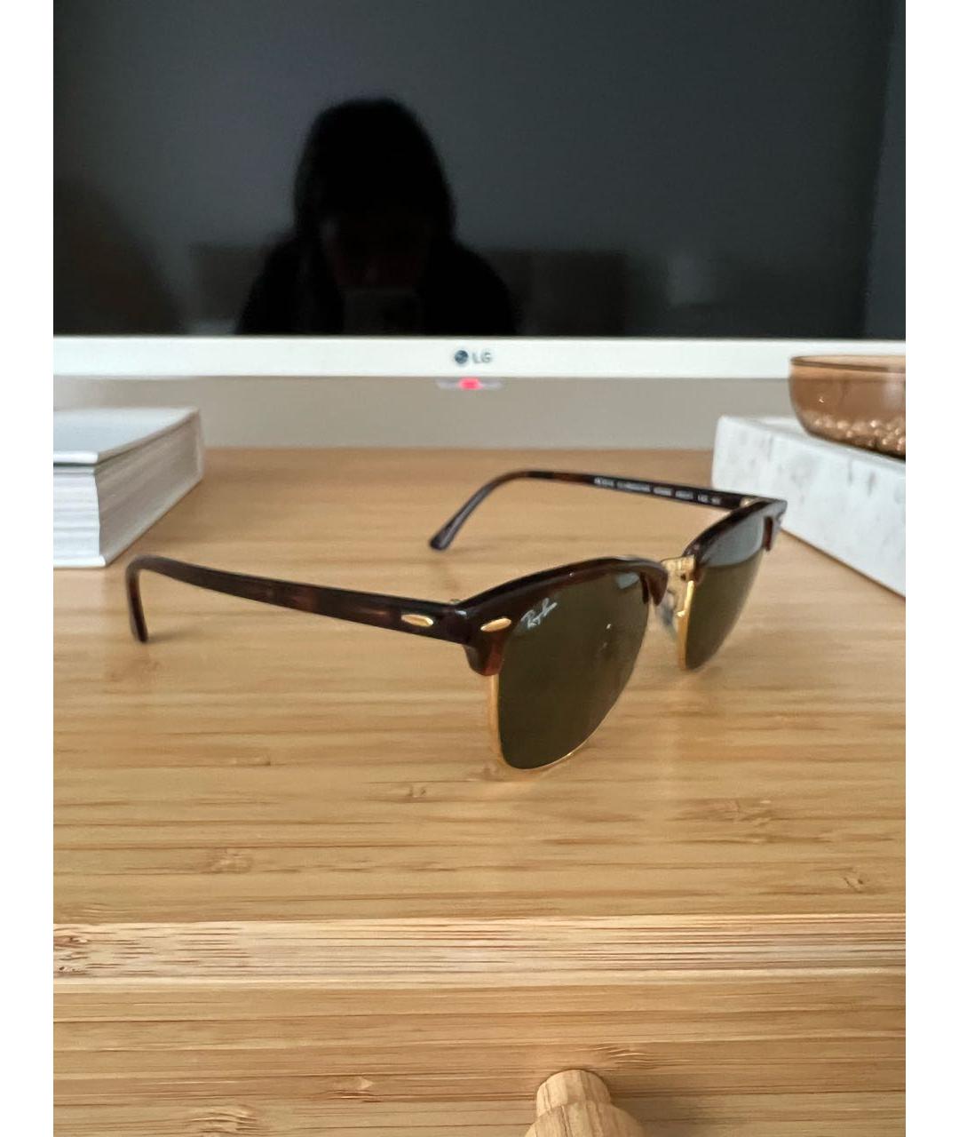 RAY BAN Мульти пластиковые солнцезащитные очки, фото 2