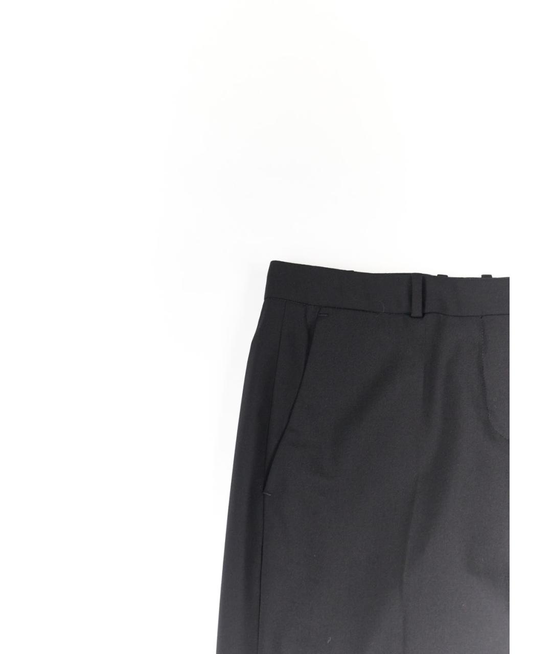 HUGO BOSS Черные брюки широкие, фото 4