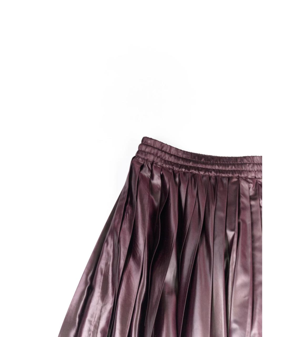 PRADA Коричневая полиэстеровая юбка мини, фото 4
