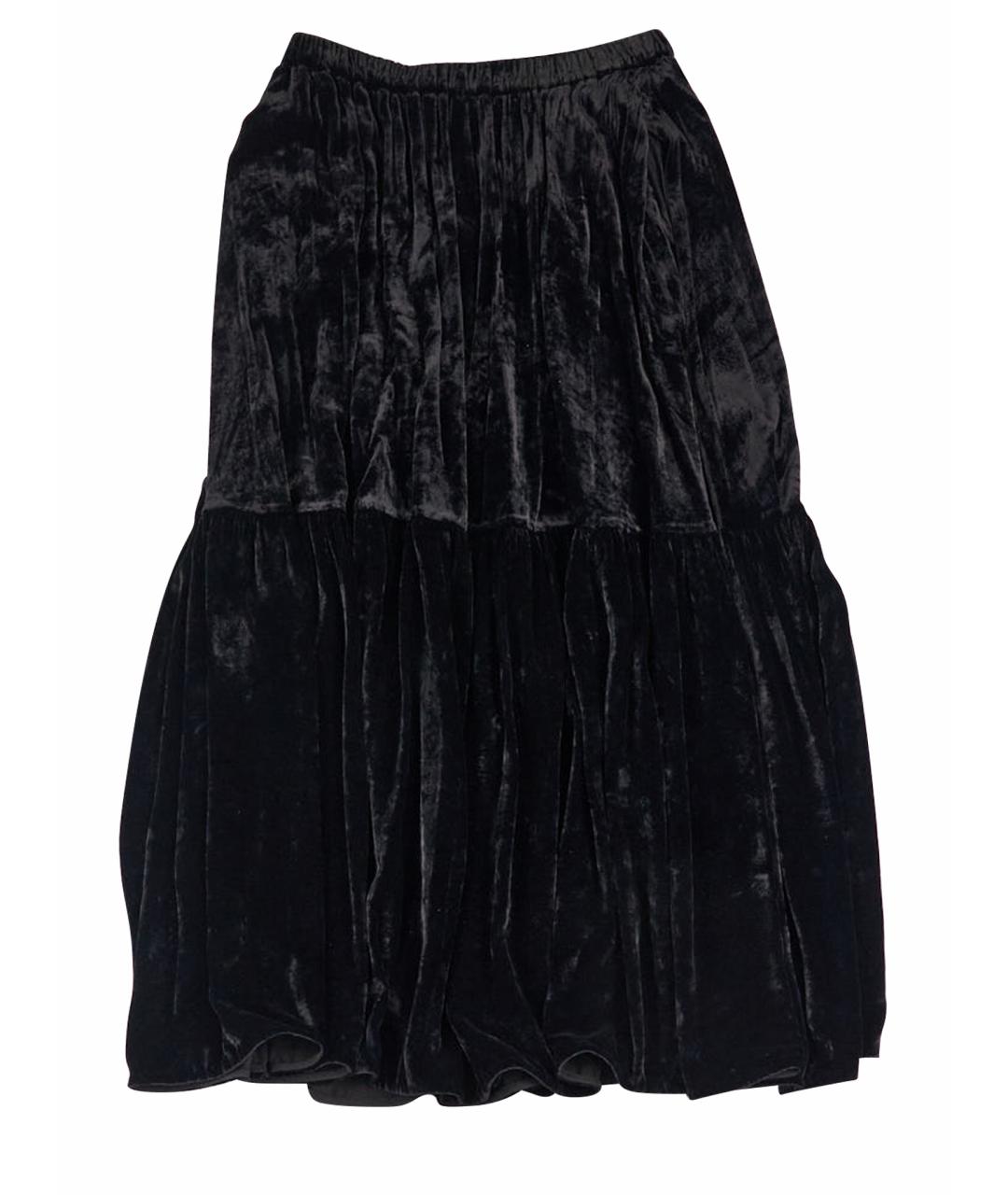 STELLA MCCARTNEY Черная вискозная юбка макси, фото 1