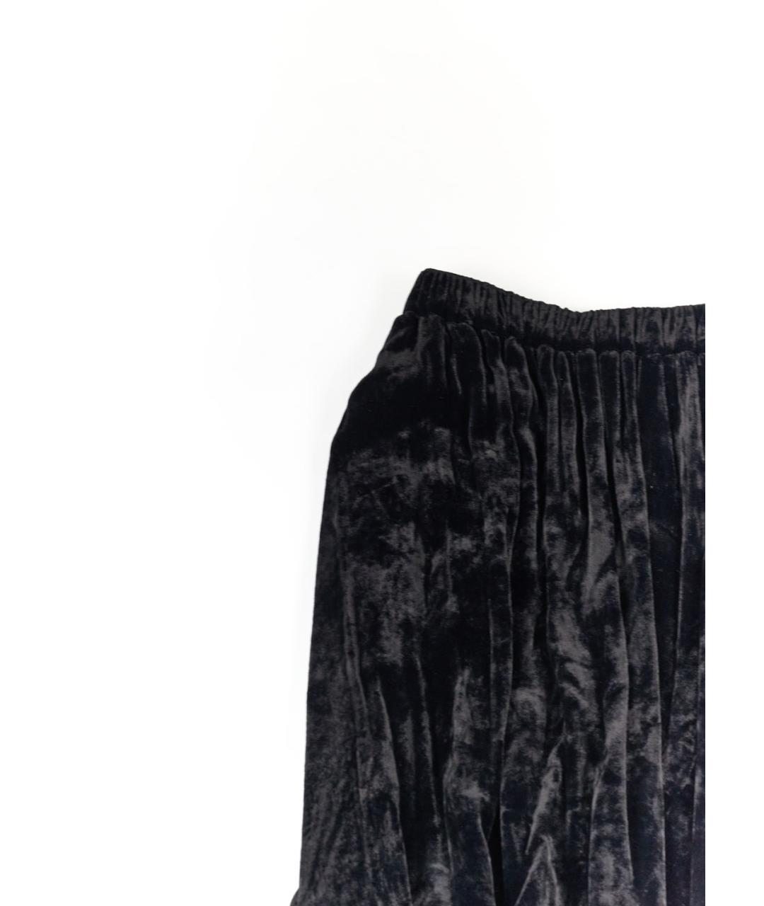 STELLA MCCARTNEY Черная вискозная юбка макси, фото 4