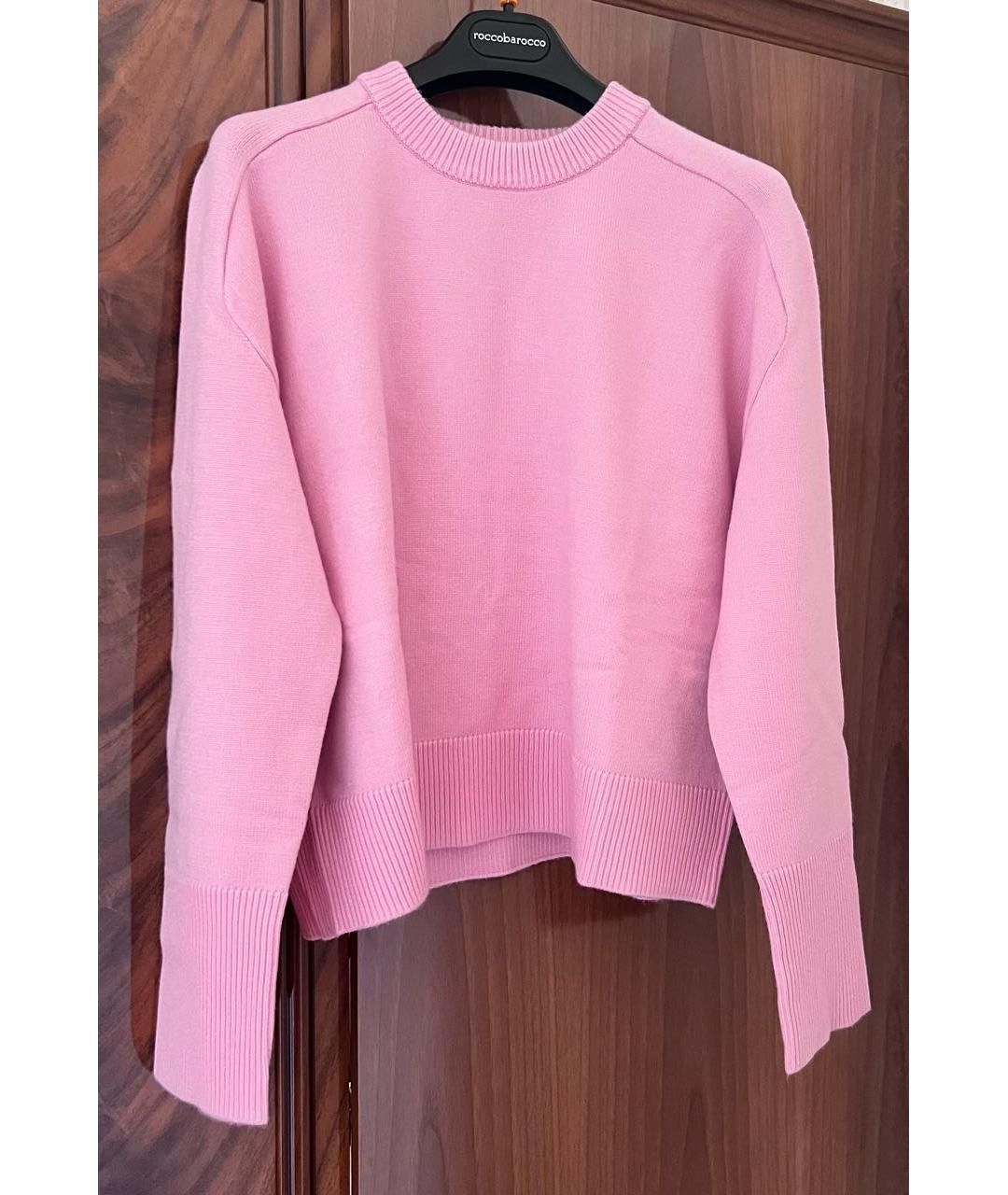 PINKO Розовый джемпер / свитер, фото 4