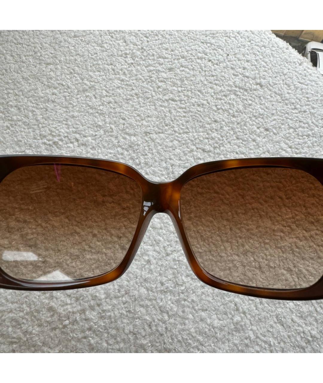 VERSACE Коричневые солнцезащитные очки, фото 4