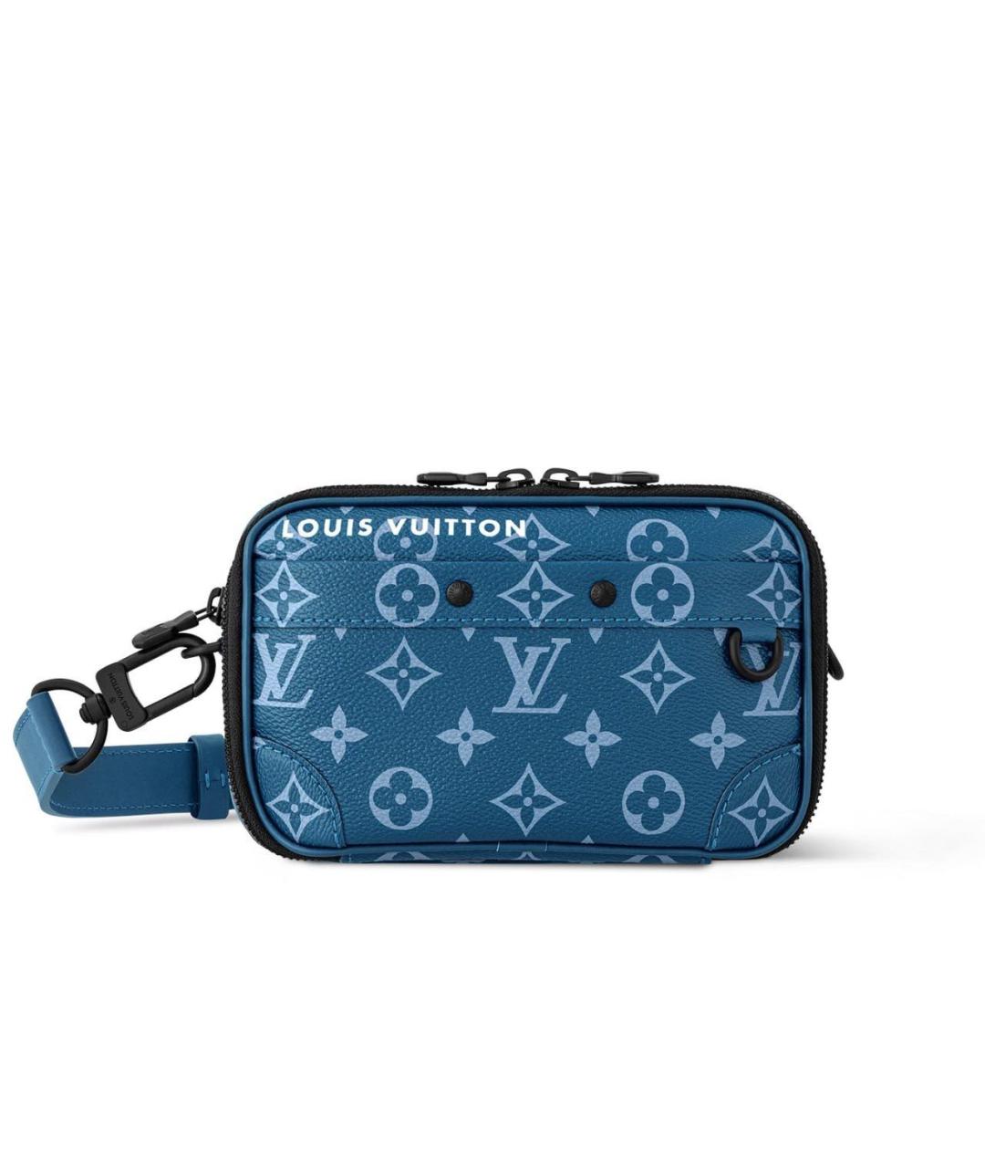 LOUIS VUITTON PRE-OWNED Синяя сумка на плечо, фото 1