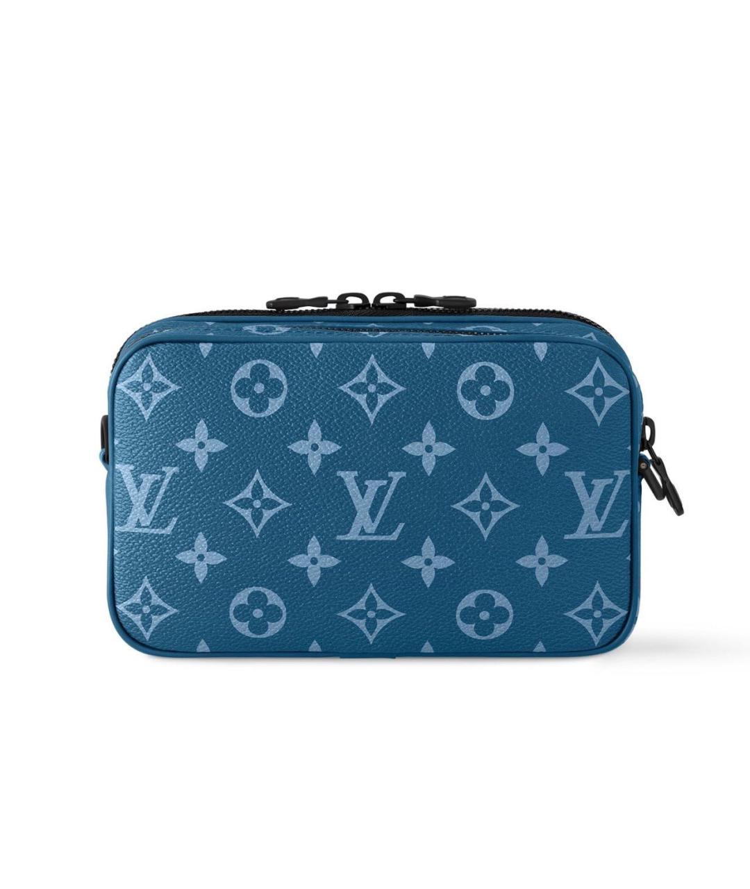 LOUIS VUITTON PRE-OWNED Синяя сумка на плечо, фото 2