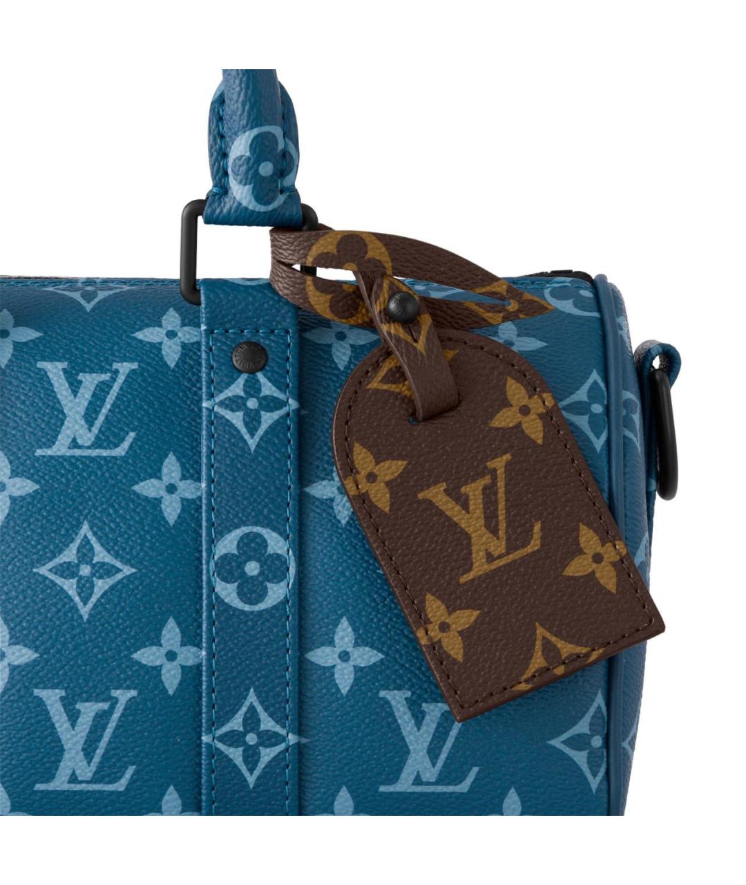 LOUIS VUITTON Синяя сумка на плечо, фото 3