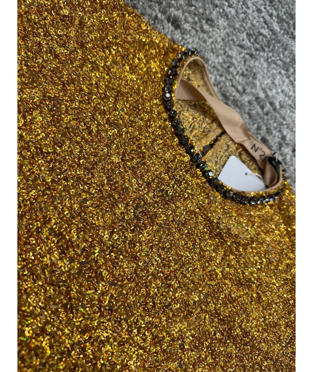 NO. 21 Золотая блузы, фото 2