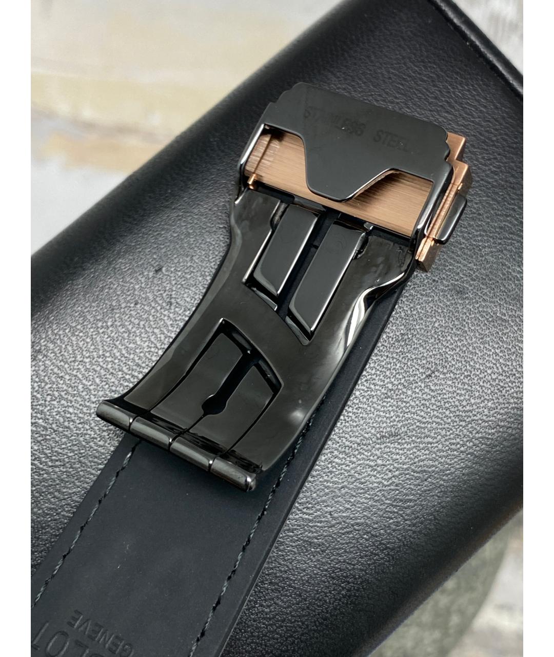 HUBLOT Черные часы из розового золота, фото 6