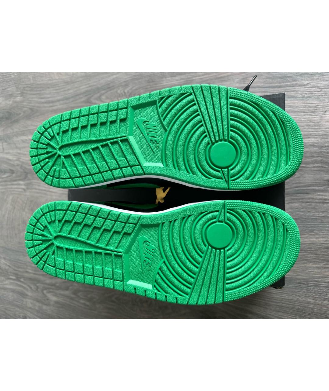 JORDAN Зеленые низкие кроссовки / кеды, фото 5