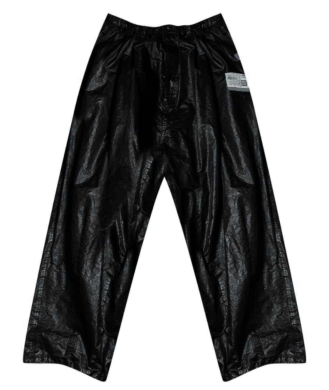 MAISON MIHARA YASUHIRO Черные полиэстеровые повседневные брюки, фото 1