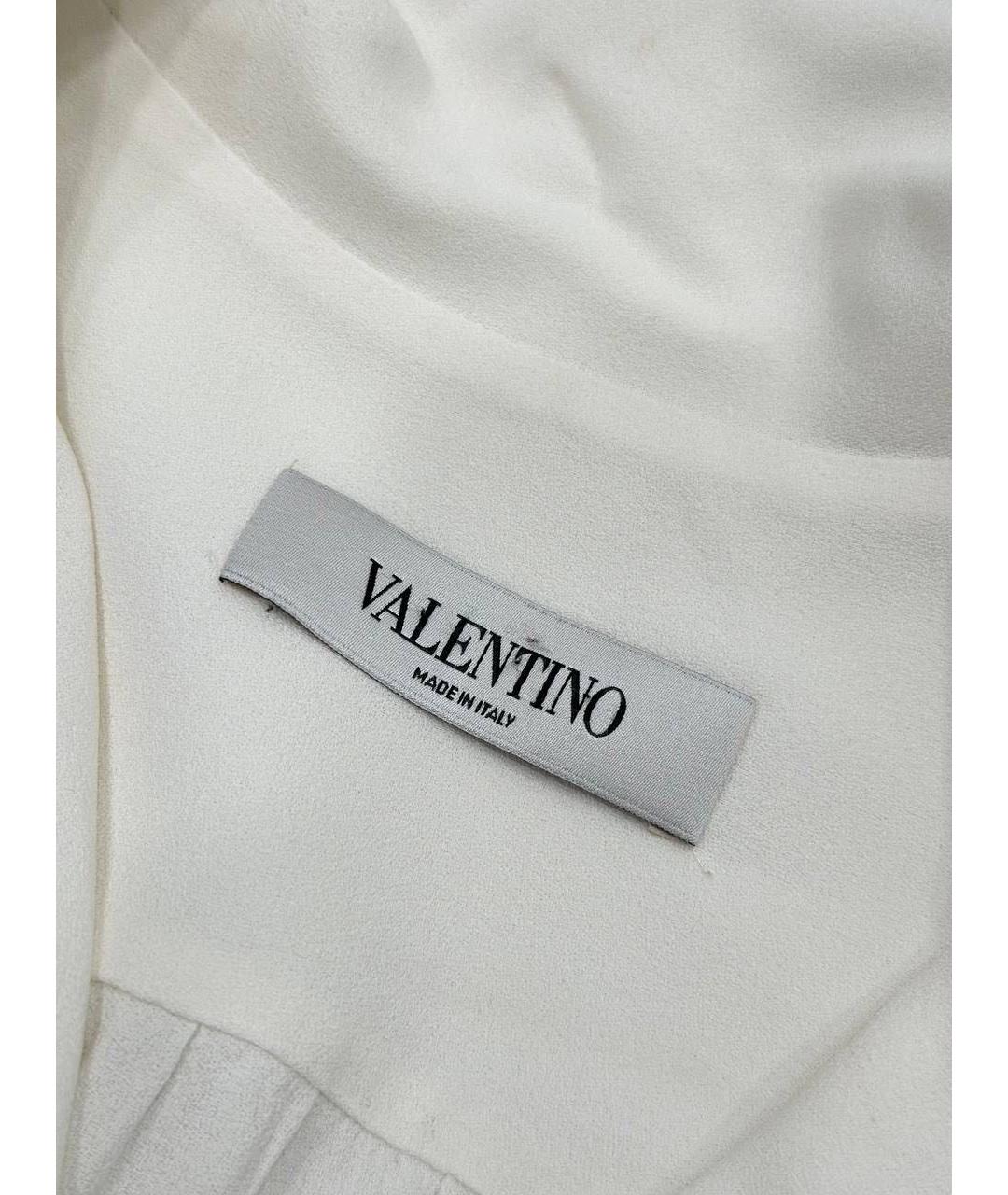 VALENTINO Белая вискозная блузы, фото 3